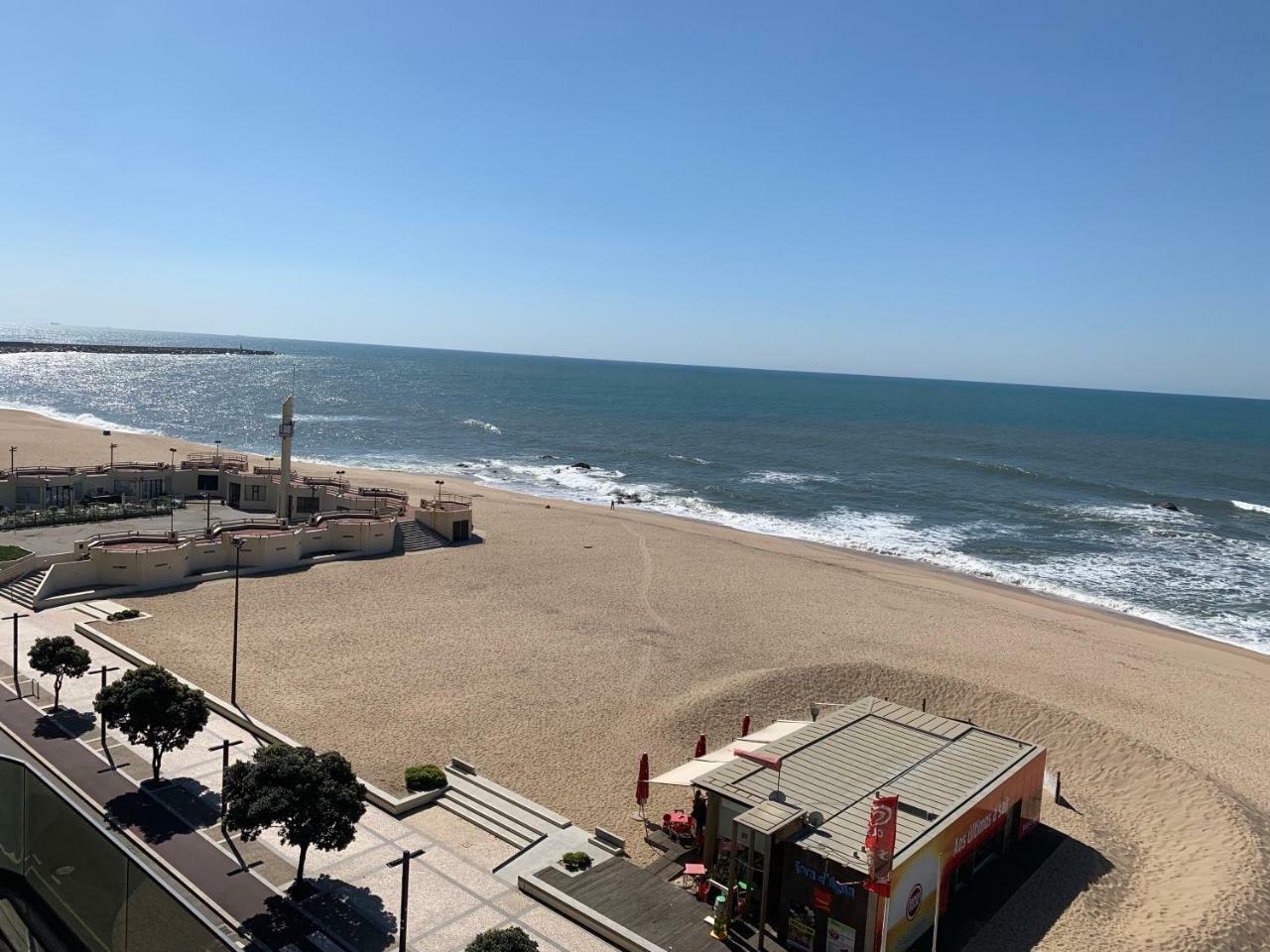 Front Beach Apartment Povoa de Varzim Ngoại thất bức ảnh